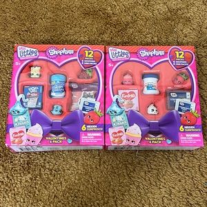 Valentines Shopkins - Two 12 Piece Sets